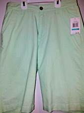 Nautica Boys' Shorts Size 16 100 Cotton N865139Q Color 341 Lt Green Ret NWT 36