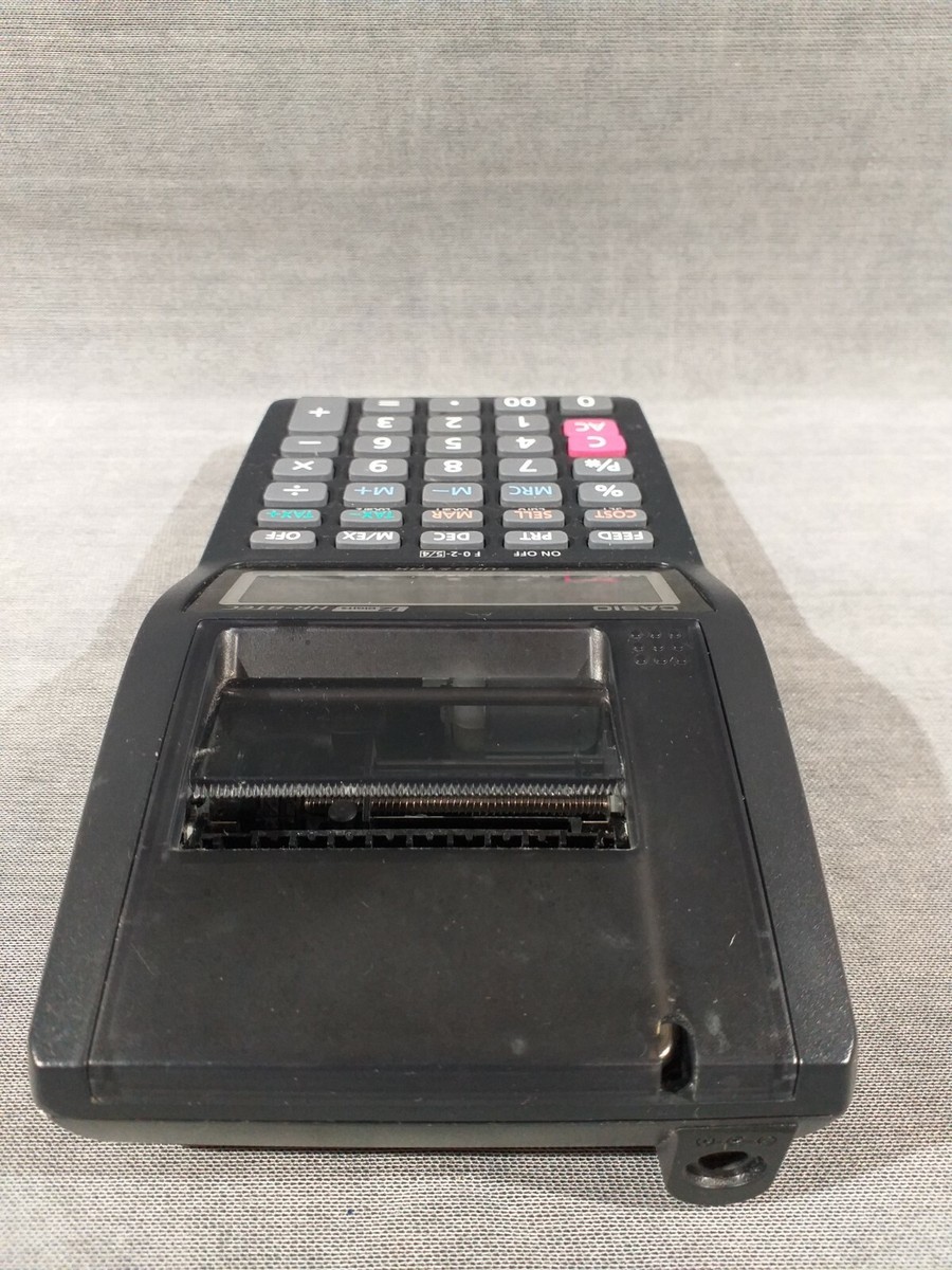 Calculatrice imprimante Casio HR8RCE ⇒ Test et Avis complet