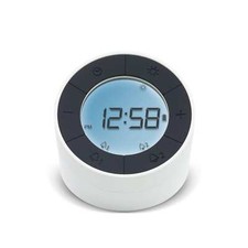 Acctim Jowie Dual Digital Alarm Clock / Nightlight Crescendo Alarm Touch Sensor