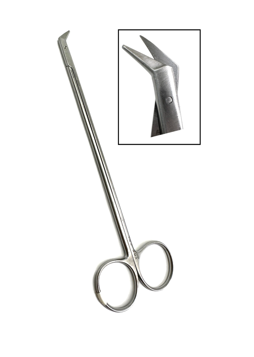 V. Mueller CH5666 Potts-Smith Vascular Scissors, 45° Angle, 7in