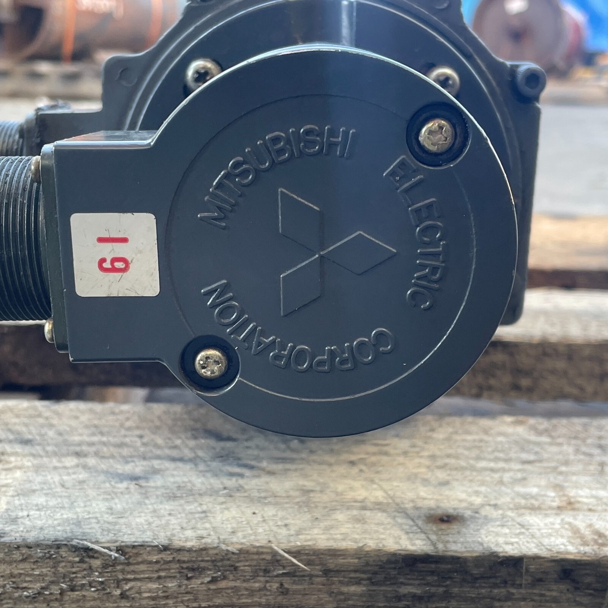 MITSUBISHI AC SERVO MOTOR HA 80C-S Z637260 FA-Coder ex Mazak MITSUBISHI AC SERVO MOTOR HA 80C-S Z637260 FA-Coder ex Mazak