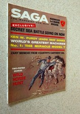 SAGA Magazine For Men -- March 1962 -- Model T -- Marines