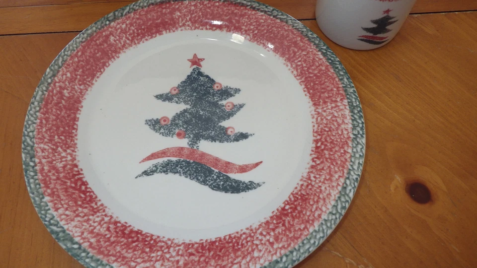 Juego de vajilla Christmas Star de Gibson nuevo en caja servicio 4 12 piezas Foto 3 de 4