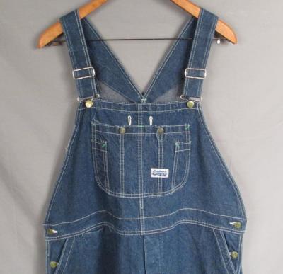 Vintage 1970s Big Smith Denim Bib Overalls Sanforized Vintage 1970s Big Smith Denim Bib Overalls Sanforized