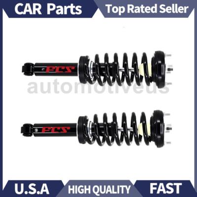 Spring Chassis Rear Assy Rear Rear Suspension Strut and Coil Spring Assembly 2X For Jaguar S-Type ...