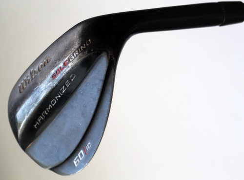 Wilson Harmonized Sole Grind Gap Wedge 60* 10 Bounce Wedge Steel RH #1706
