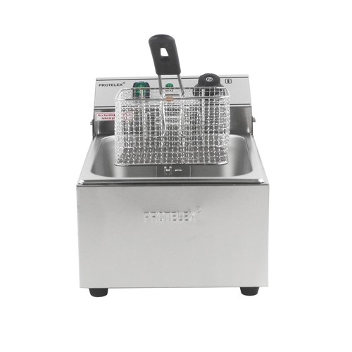 Profi Edelstahl Gastronomie Imbiss Elekto Friteuse Fritteuse Fritöse 9L - Bild 4 von 13