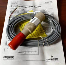 Rosemount Analytical 0399-05-15 Combination pH/ORP Sensor 399-05-15
