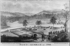 Photo:Fort Harmar in 1790
