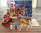 LEGO Star Wars: Geonosian Cannon #9491 100% Complete w/ Minifigs, Manual, Box