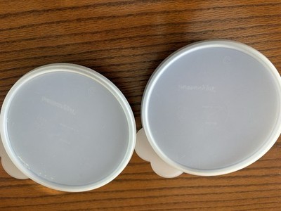 Vintage Tupperware Bowls And Lids Set Of 2