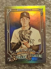 2025 TOPPS ALLEN & GINTER CHASE DOLLANDER SILVER PORTRAIT #217 RC Rockies ROOKIE