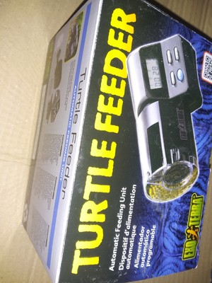 Exo Terra Turtle Feeder Automatic Feeding Unit New Open Box
