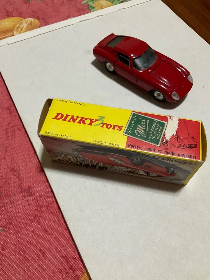 DINKY TOYS FRANCE - 506 - Ferrari 275 GTB - En boite - Immagine 4 di 4