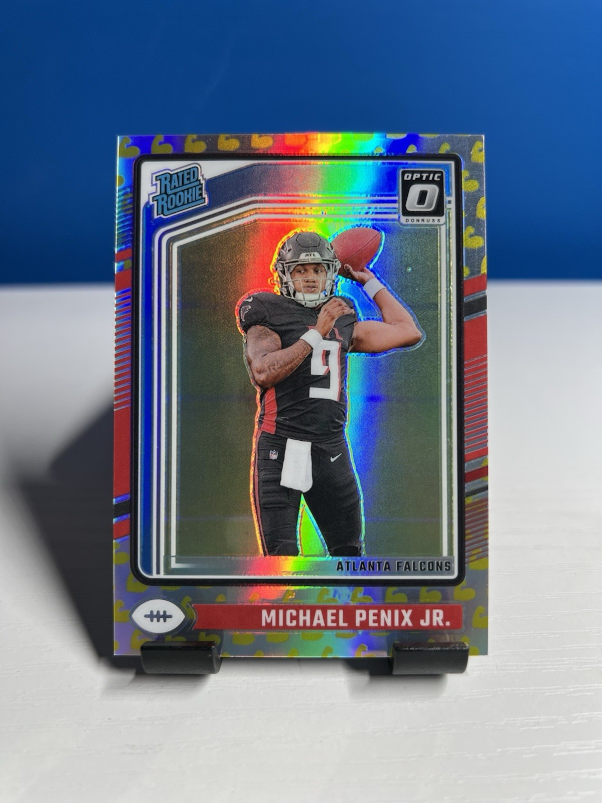 2024 Donruss Optic - Rated Rookie Michael Penix Jr. #279 Flex Prizm /149 (RC)