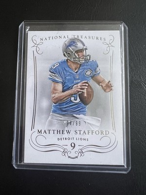 2014 National Treasures Matthew Stafford 94/99