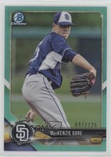 2018 Bowman Chrome Prospects Aqua Refractor 97/125 Mackenzie Gore #BCP131 i5q