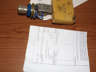 #ad #ad Cessna Citation 500 Fuel Vent Valve 9912016 2 $100.00