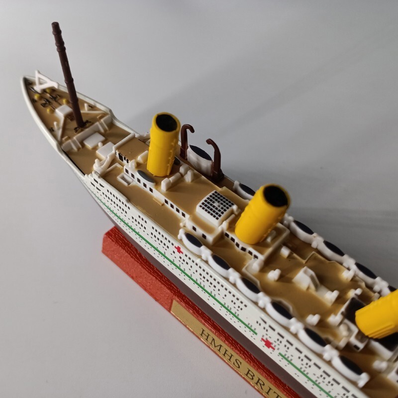 1:1250 Diecast Ship Model Toy Atlas Hmhs Britannic Ocean Liner Cruiser 1:1250 Diecast Ship Model Toy Atlas Hmhs Britannic Ocean Liner Cruiser