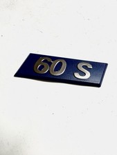 FIAT Uno Logo Scritta Sigla Emblema Laterale Fregio “60 S” Epoca