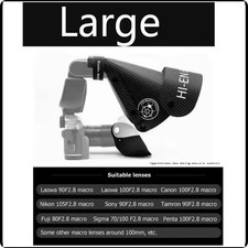 V3 GUAGE Macro Camera Flash light Speedlite Softbox Reflector Snoot Diffuser III