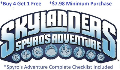 #ad #ad *Buy 4=1Free Skylanders Spyros Adventure Complete UR Set w ✓List *$7.98Minimum👾 $7.78