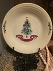 ViNtAgE Fiesta 2015 Christmas Plate Holiday Fiestaware Homer Laughlin USA 10"