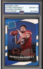 patrick mahomes rookie card. rookie card picture