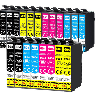 604XL Patronen Passt für Epson XP-2200 3200 4200 2205 3205 4205 WF-2930 2950 DWF