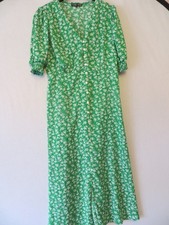CAMEO ROSE GREEN FLORAL DRESS SIZE 16