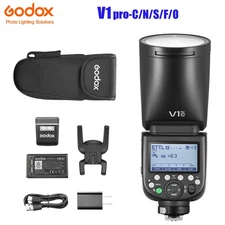 GODOX V1Pro-C/N/S/F/O 2.4G HSS Flash Speedlite for Canon/Sony/Nikon/Fuji/Olympus