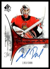 2019-20 SP Authentic 2009-10 Retro Future Watch Autographs Joey Daccord Auto