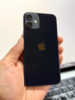 Apple iPhone 12 Mini 128GB Factory Unlocked Black (Image Retention) #23661