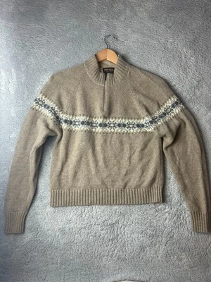 pull en laine Woolrich Beige pour femme S #PWR015 - Photo 1/4