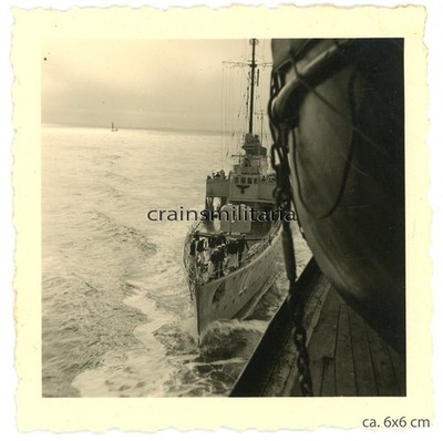 Orig. Foto Torpedoboot Luchs Schiff Geleit der Legion Condor nach Hamburg 1939