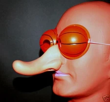 Basketball Eye Long Nose Mask B-Ball Hoopin Party Favor Sports Eyes