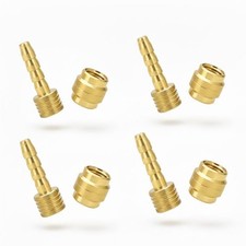 4x Olive + Insert Pin Stützhülse Klemmring passt für Magura MT4/5/7/Marta/HS11 2