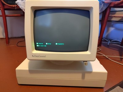 RARE Data General Dasher One Model 2 2716 Terminal PC XT CRT Vintage Computer