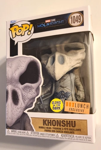 Funko Pop Marvel Moon Knight #1049 Knonshu GITD, Box Lunch Exclusive