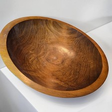 Artisan Signed Wooden Bowl