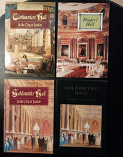Drapers Hall, Clothworkers Hall and Goldsmith Halls x 2 - Guide books