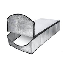 Attic Stairs Insulation Cover for Home with Easy Access Zipper Attic Stairs Door