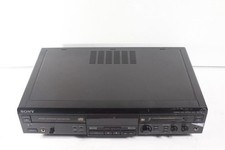 Sony MXD-D1 CD/MD Player Double Deck Working tested w/power cable
