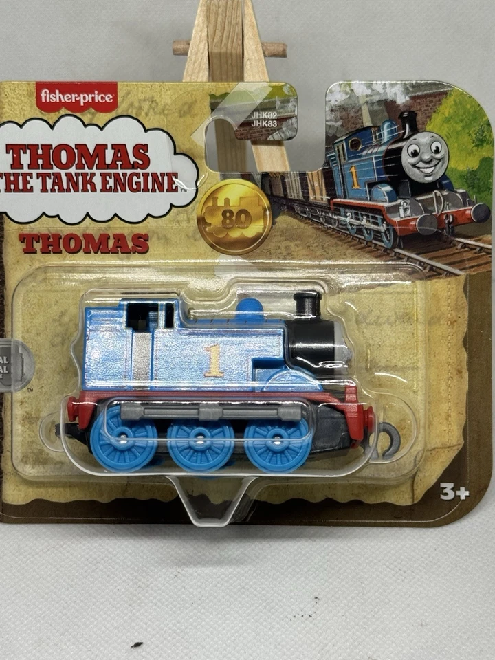 Fisher-Price Thomas The Tank Engine Metal Collection 80th Storybook Train Raro Foto 2 de 4