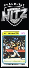 1974 Topps #470 1973 A.L. Playoffs