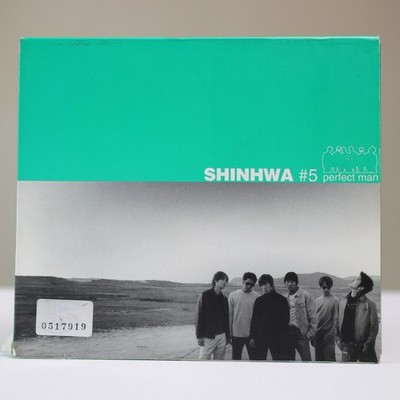 Shinhwa Perfect Man CD Album K-Pop SM Entertainment 2002 Korean Jewel Case