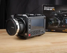 Blackmagic PYXIS 6K Camera PL Mount Original Box Pro LUTs Davinci Resolve 20