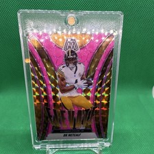 2025 Panini Mosaic DK Metcalf #20 Elevate Mosaic Pink Prizm Steelers