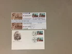 Two Joint Issue FRANCE-CANADA fdc with same stamps diff pictures
