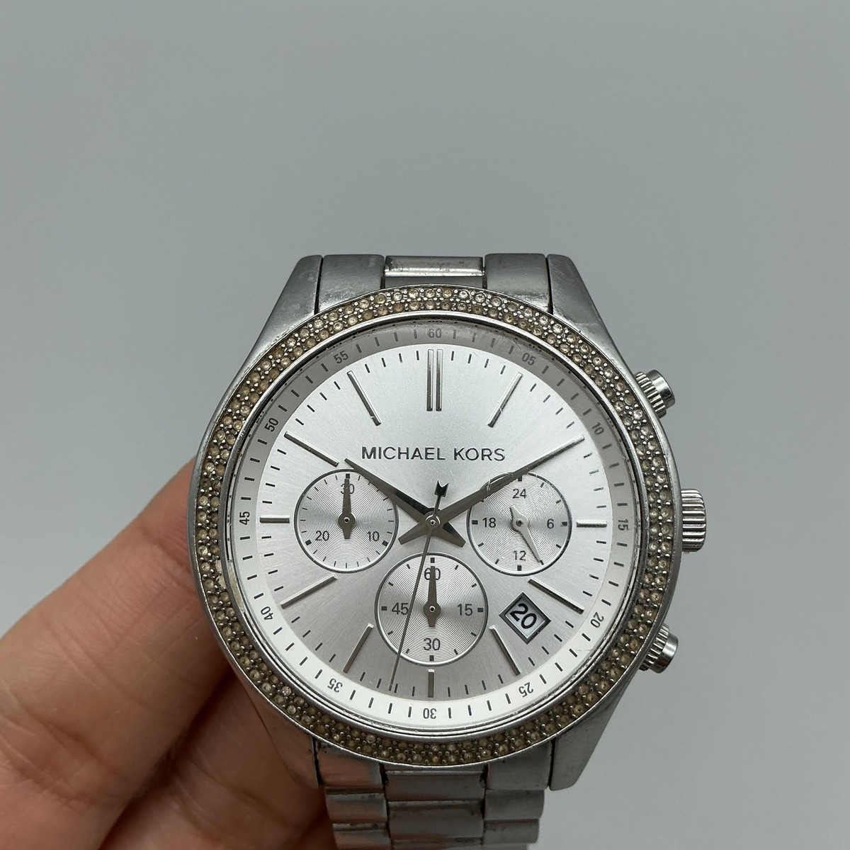 Michael Kors Jet Master Womens Watch 42mm Crystals  display picture 2
